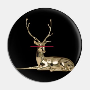 Bronze Gazelle Pin
