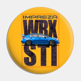 Wrx Impreza Pin