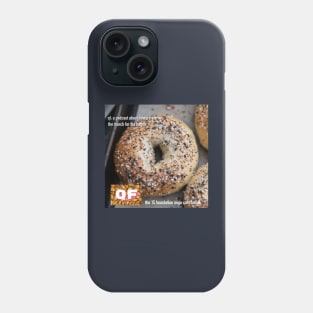 The March For the Bagels Phone Case