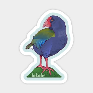 Takahe NZ Bird Magnet