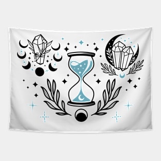 Celestial Hourglass Tapestry