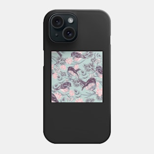 Bird vintage pattern Phone Case