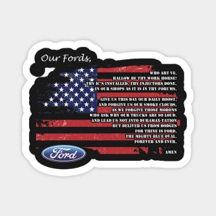 Ford Prayer Magnet