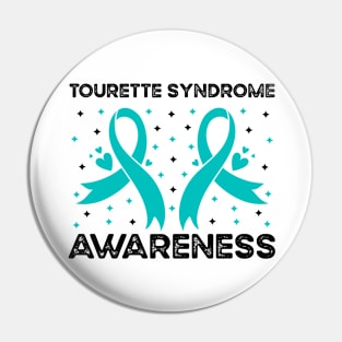 Tourette Syndrome Awareness Pin