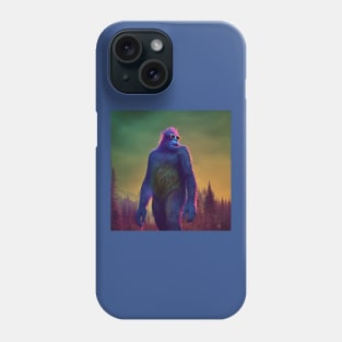 Dope Sasquatch in Nature Phone Case