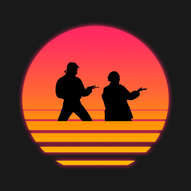 Miyagi and daniel retro. by Clathrus