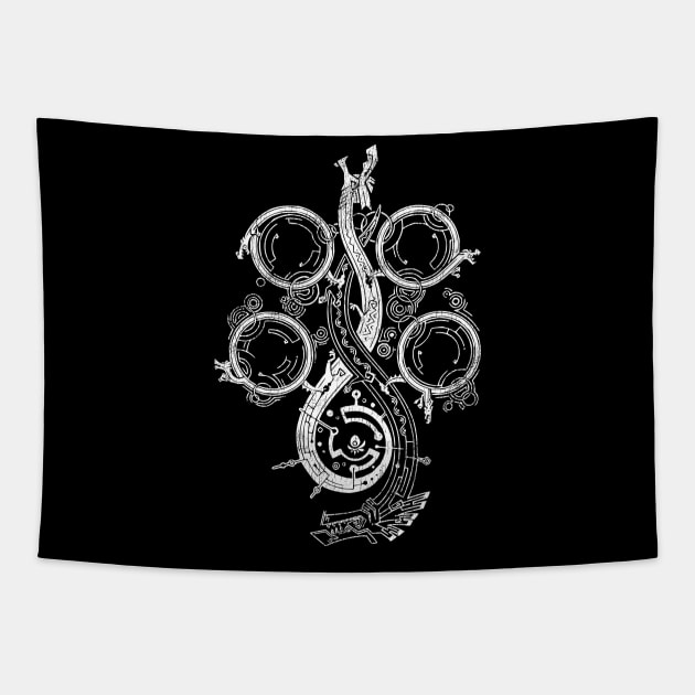 Monster Hunter Wilds Icon Tapestry by StebopDesigns