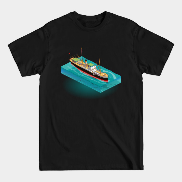 Discover SS Bandirma 1878 - Ship - T-Shirt