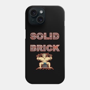 Solid Brick Muscle Workout Phone Case