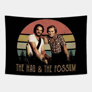 The Hag & The Possum Love Country Music Legends Never Die Tapestry