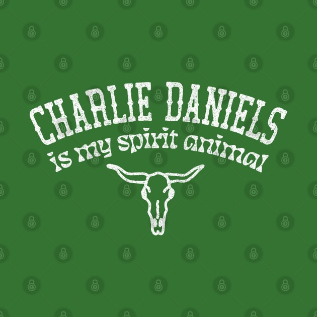 Charlie Daniels Is My Spirit Animal / Country Music Fan Gift by DankFutura