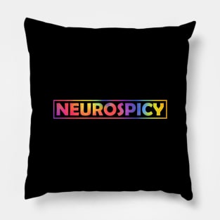 Neurospicy Neurodiversity Autism Awareness Pillow