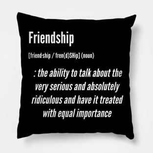 True friendship Pillow