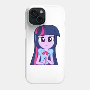 Worried Twilight Sparkle Phone Case