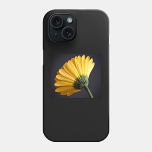 Orange Gerbera Flower Phone Case