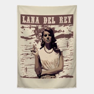 Lana Del Rey //  Brown vintage Tapestry