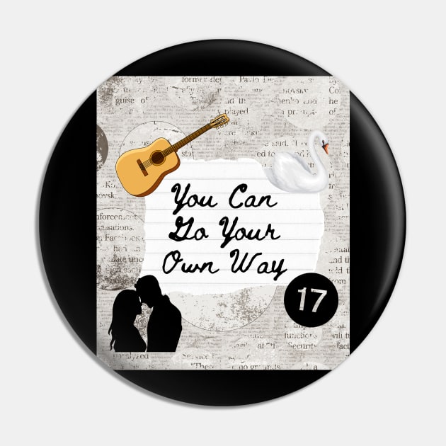 Go Your Own Way Fleetwood Mac Lyric Print Pin by madiwestdal