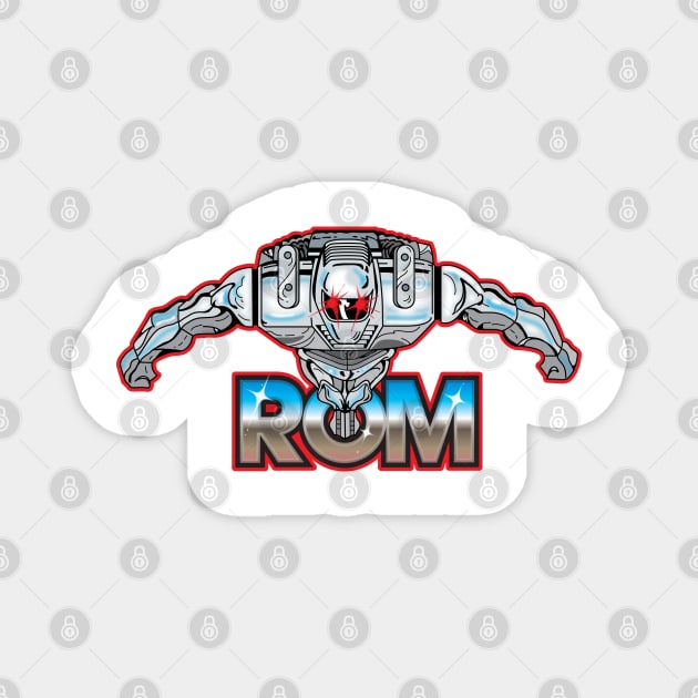 ROM Space Knight Magnet by Chewbaccadoll