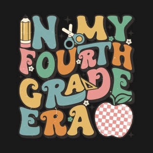 Retro Groovy In My Fifth Grade Era Back To School 5th Grade T-Shirt