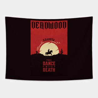 Deadwood south Dakota wild west town Tapestry