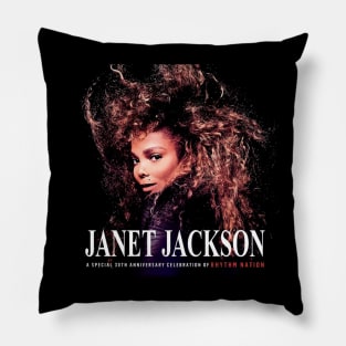 Janet Jackson - A Special 30th Anniversary Celebration Of Rhythm Nation Pillow