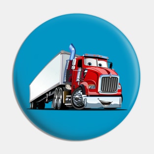 Cartoon truck Pin