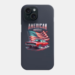 American Muscle Cars 1968 Dodge Charger Phone Case