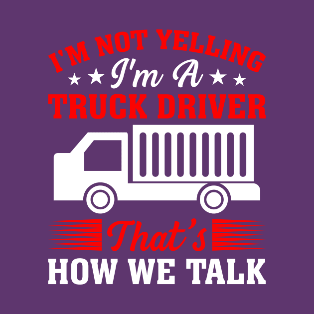 Funny trucker by Positively Petal Perfect 