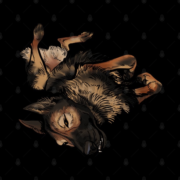 German shepherd snooze by Pandemonium