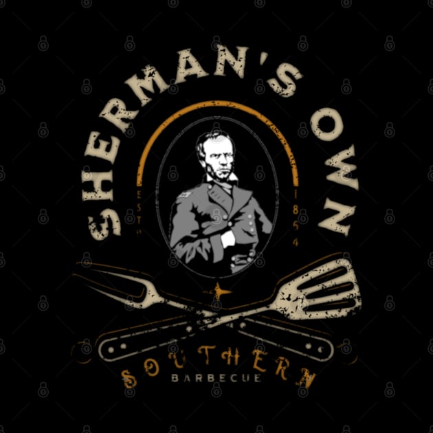 Sherman's Own Southern BBQ by Gaming Galaxy Shirts 