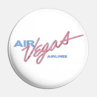 Vintage 80's Air Vegas washed out worn look Pin