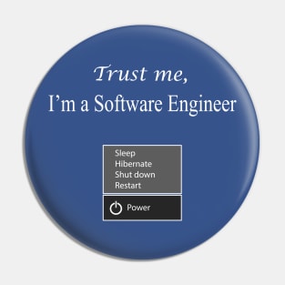 trust me i am a software computer engineer Pin