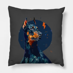 Dobermann Pillow