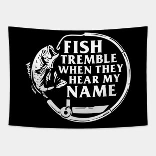 Fish Tremble When They Hear My Name Tapestry