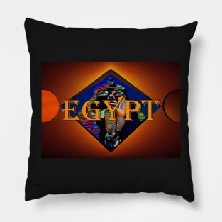 Egypt and the Sphinx design A Pillow