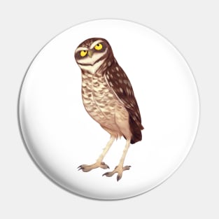 Burrowing owl Pin