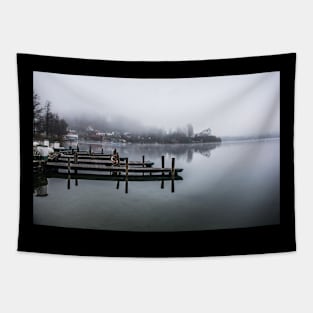 Worthersee Lake South Shore in Austria Tapestry