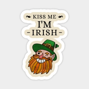 Kiss me I'm Irish Magnet