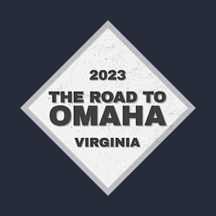 Virginia Road to Omaha College Baseball CWS 2023 T-Shirt