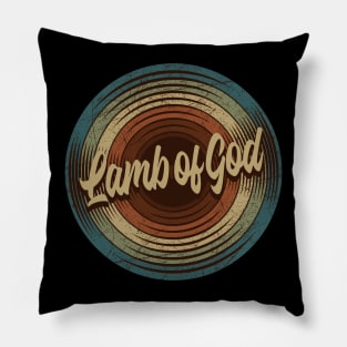 Lamb of God Vintage Vinyl Pillow