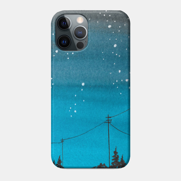 Blue Galaxy - Stars - Phone Case