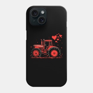 Farm Life Tractor | Valentines Day Phone Case