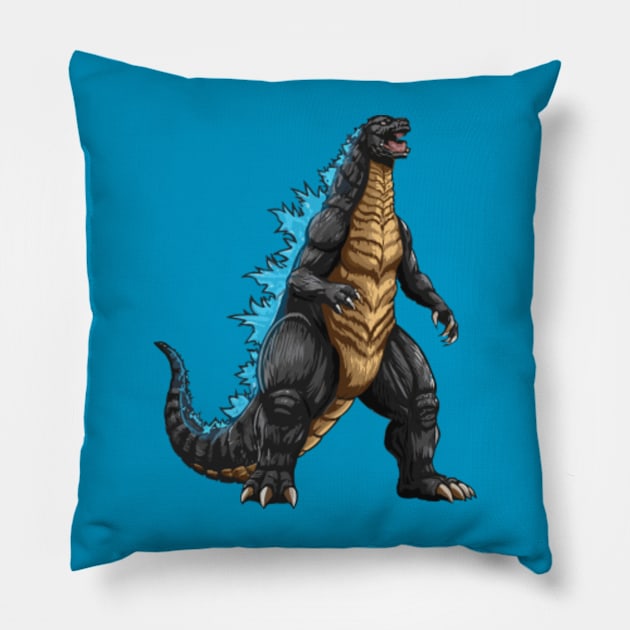 Godzilla " minus one " monster, godzilla 2024 Godzilla Flag Pillow