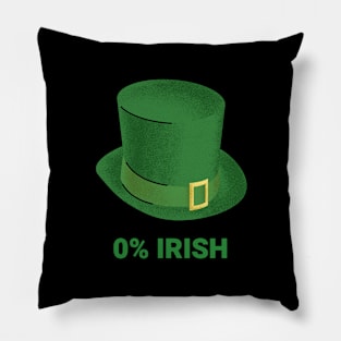 Zero Percent Irish Pillow