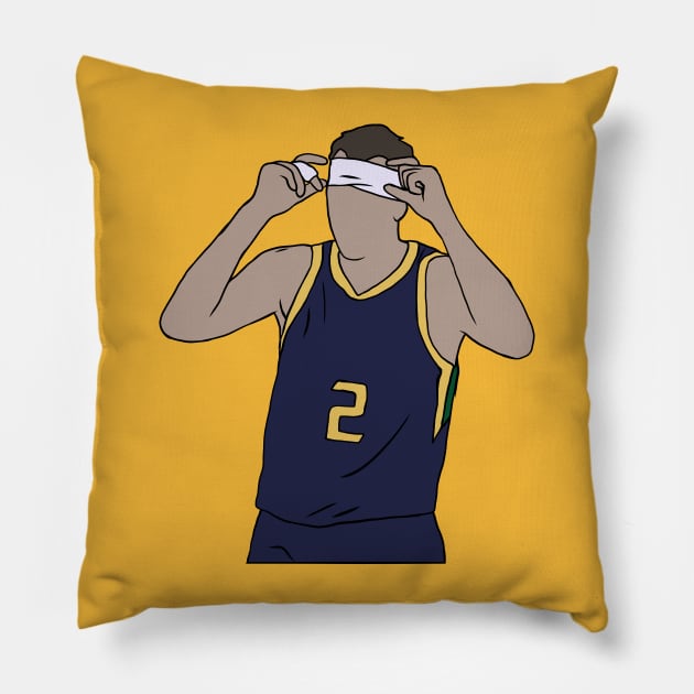 Headband Joe Ingles Pillow by rattraptees