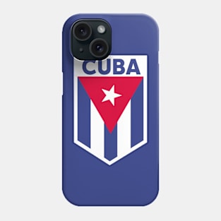 Cuba Flag Emblem Phone Case