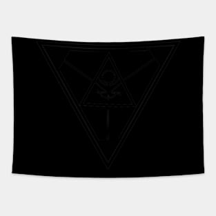 Harrison Cooper Sigil (Black Ink) Tapestry