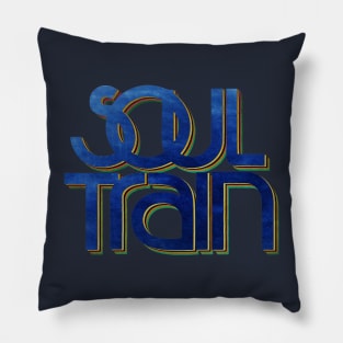 Retro Soul Train Vintage Color Pillow