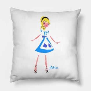 Alice In Wonderland Pillow