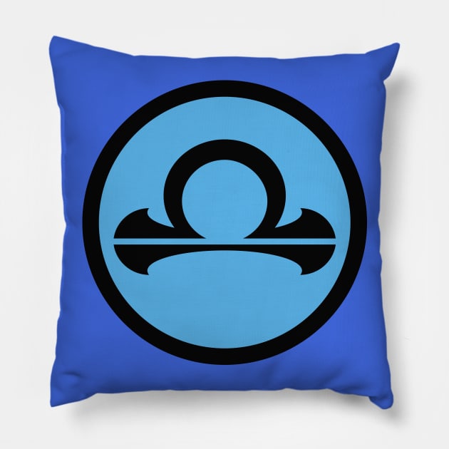 ZODIAC SERIES: LIBRA Pillow by inksquirt